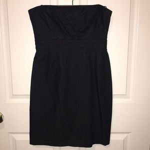 OWO NY&Co Strapless fitted jean dress